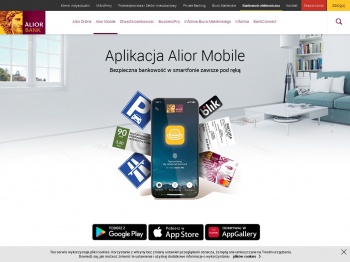 Aplikacja mobilna Alior Mobile - Alior Bank