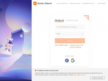 Konto Xiaomi - Zaloguj się - Mi Account