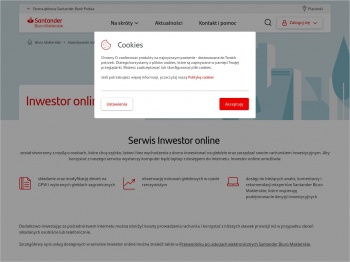 Inwestor online | Santander Bank Polska (dawniej BZWBK)