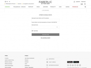 Strona logowania | Faberlic