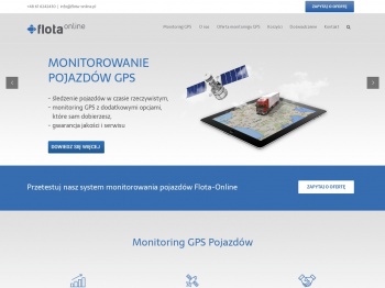 Flota-Online: Nowoczesny monitoring pojazdów GPS