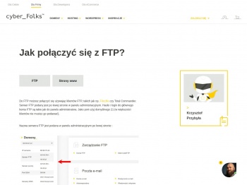 Jak połączyć się z FTP? - Pomoc cyber_Folks (LinuxPL)