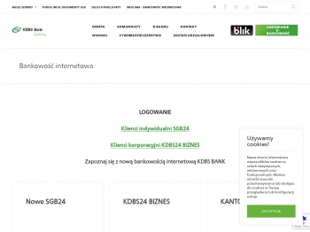 Bankowość internetowa Kujawsko-Dobrzyńskiego Banku ...