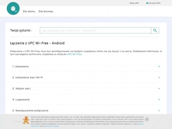 Pomoc i Obsługa Klienta - Jak połączyć się z Wi-Free ... - UPC