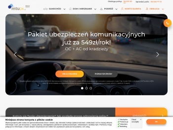 mtu24.pl: Ubezpieczenia samochodowe, podróżne oraz ...