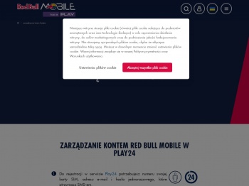 Zarządzanie kontem | Red Bull MOBILE