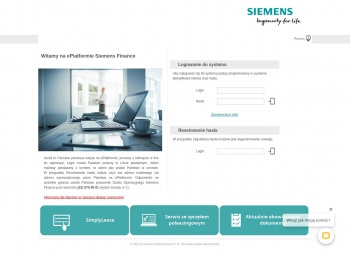 ePlatforma Siemens Finance