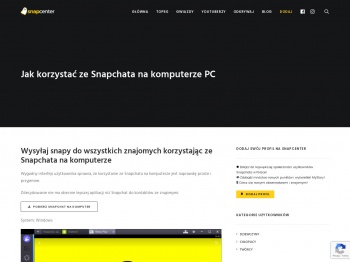 Jak korzystać ze Snapchata na komputerze PC | Snap Center