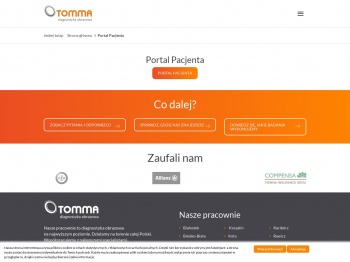 Portal Pacjenta - TOMMA Diagnostyka Obrazowa