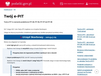 Twój e-PIT - podatki.gov.pl