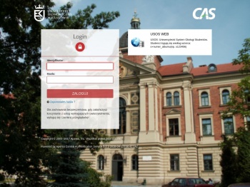 Login - CAS – Central Authentication Service - USOSweb - UEK