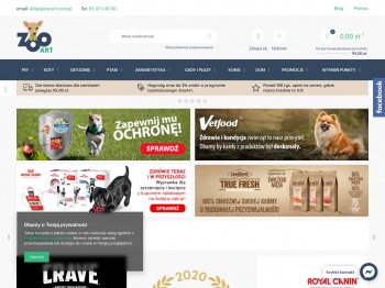Sklep zoologiczny online | internetowy sklep dla zwierząt ZooArt