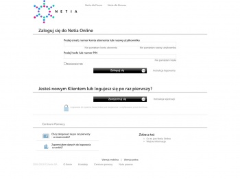 Login - Netia on-line – Zaloguj się do Netia Online