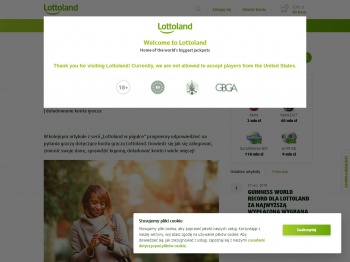 Lottoland logowanie i konto gracza - Lottoland.pl