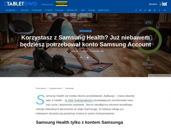 Używasz Samsung Health? Konto Samsung będzie ...