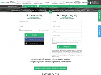 Logowanie Rejestracja - Prawo-Jazdy-360.pl