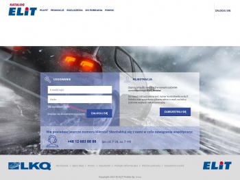 ELIT Katalog Online: Logowanie / rejestracja