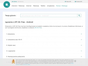 Pomoc i Obsługa Klienta - Jak połączyć się z Wi-Free ... - UPC