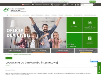 Logowanie do bankowości internetowej