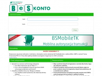 eBankNet - Bank Spółdzielczy w Kielcach