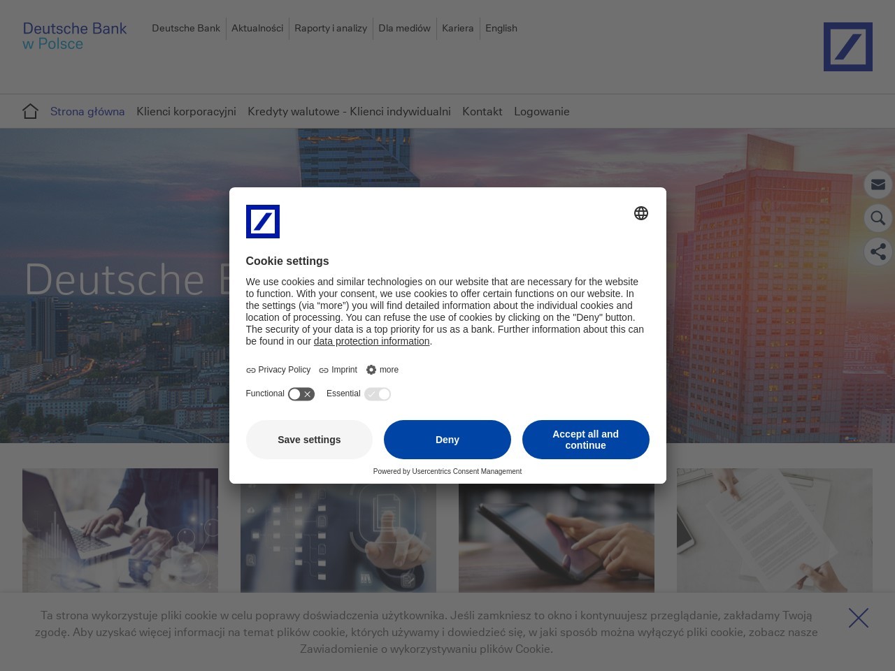 Strona główna - Deutsche Bank
