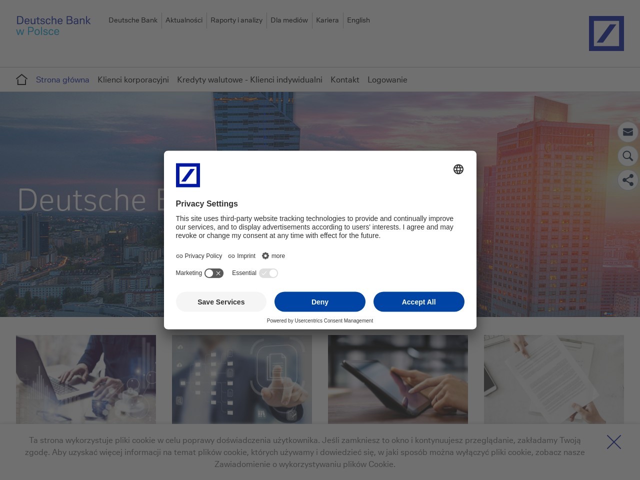Strona główna - Deutsche Bank