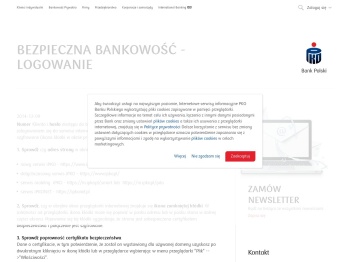 Bezpieczna bankowość - logowanie - PKO Bank ... - PKO BP