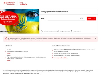 zalogowanie się do bankowości internetowej - Santander ...