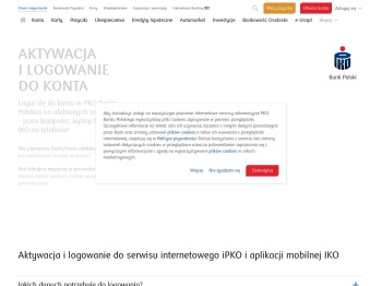 Aktywacja i logowanie do konta w iPKO i IKO - PKO Bank Polski